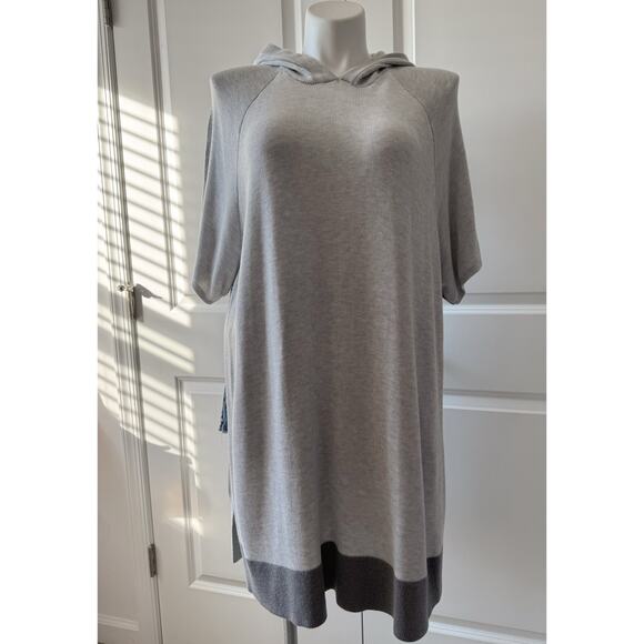 lululemon athletica Sweaters - Lululemon Opened Up Poncho Heathered Core Ultra Light Grey Heathered Asphalt M/L